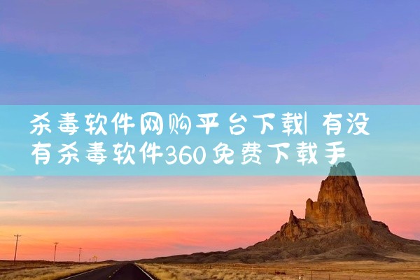 杀毒软件网购平台下载